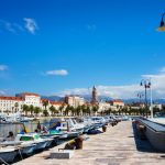 Split - schöne Hafenstadt in Dalmatien