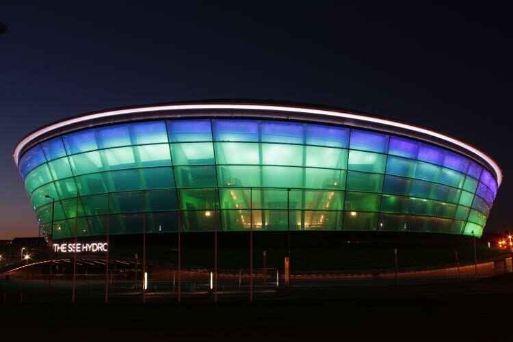 The SSE Hydro Arena in Glasgow