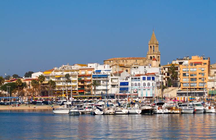 Hafen Palamos