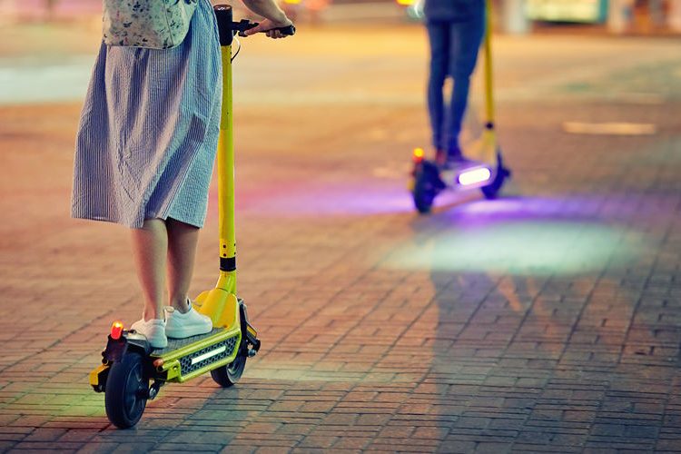 E-Scooter Stadt