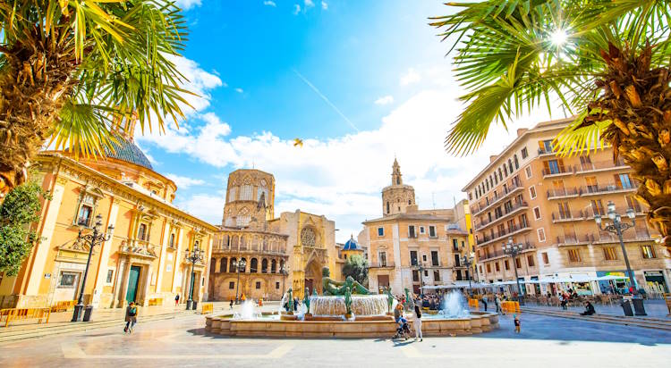 Valencia Plaza de la Virgen