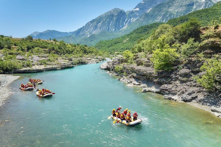 Rafting Vjosa Nationalpark